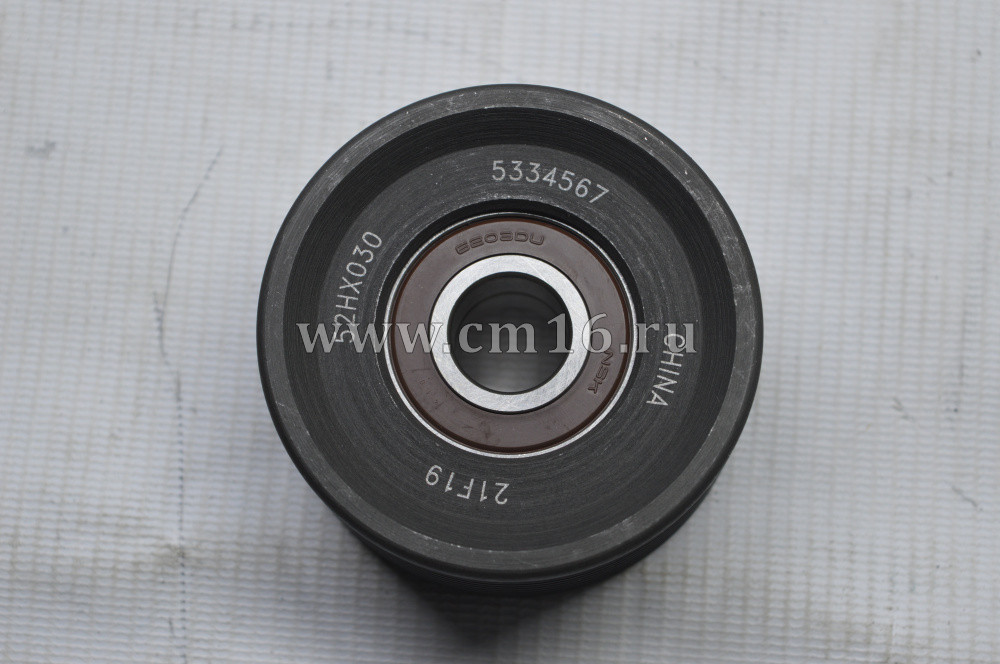 4991240/5256103/5334567 Ролик обводной 6ISBe,6ISDe,6CT,L,ISLe (ручейковый) (О+)